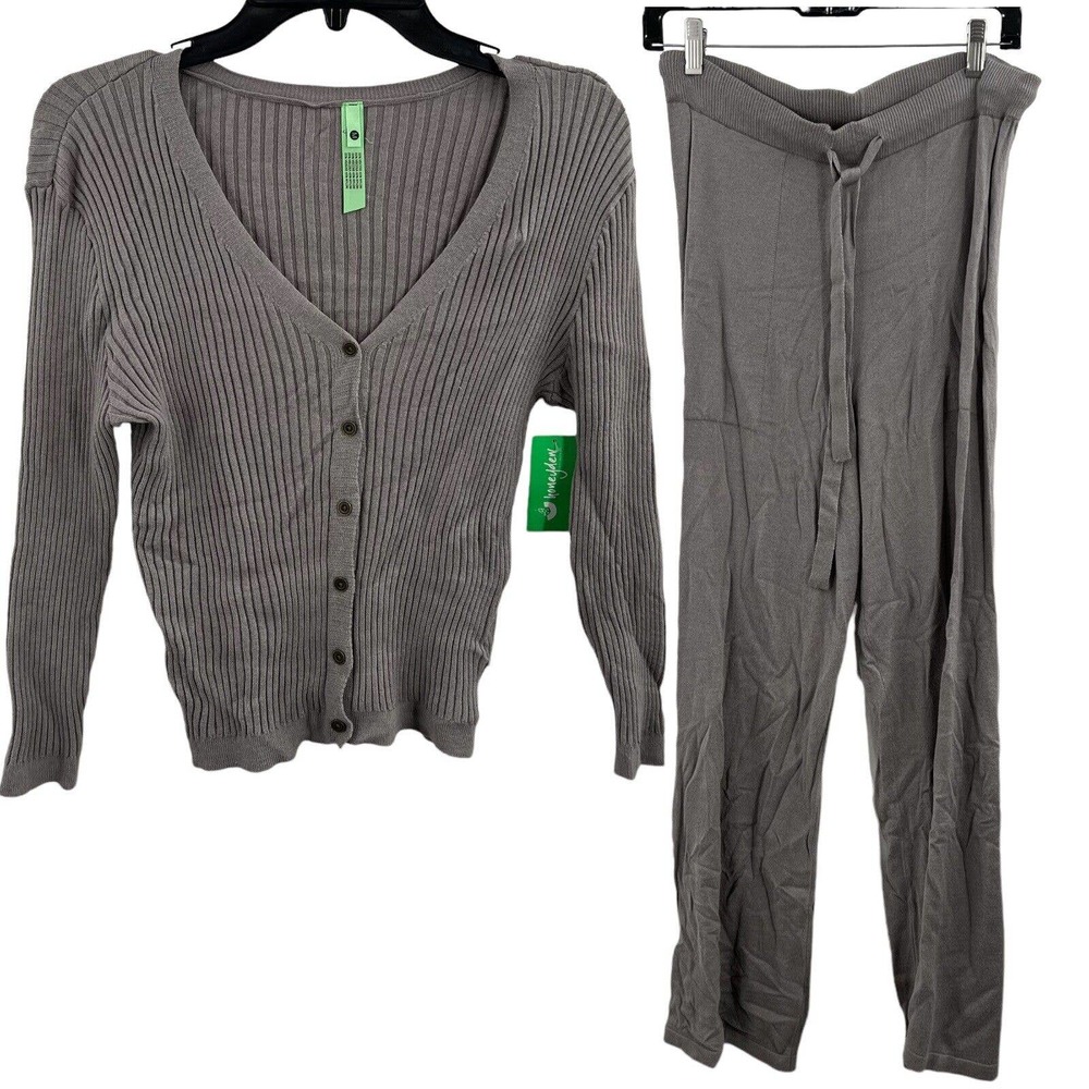 Honeydew‎ Intimates Stay Indoors Lounge Set Grey New Size Large